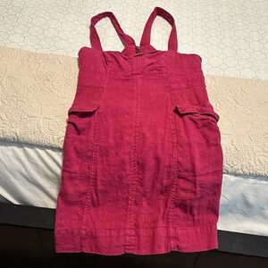 Anthropologie Stylish Deep Pink Dress